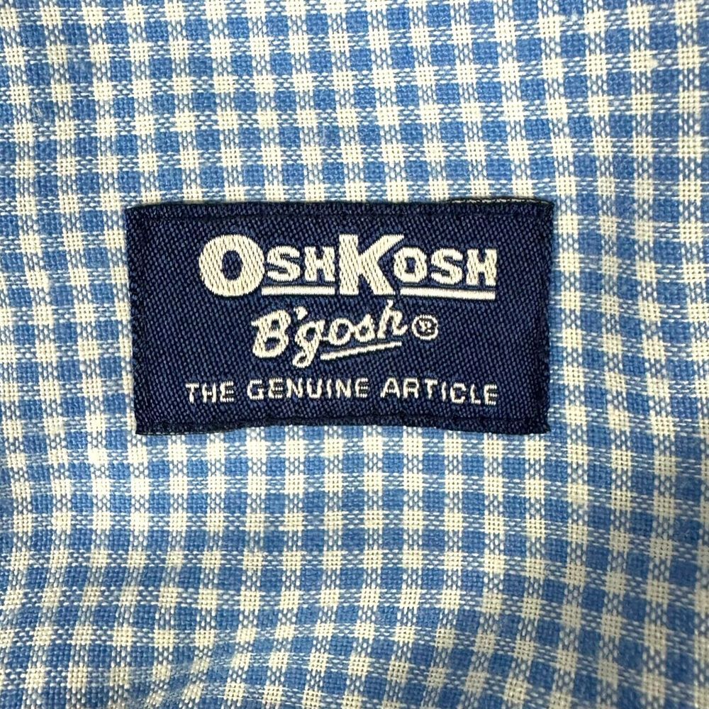 Vintage Oshkosh B'Gosh Baby Comforter Quilt Gender Neutral Blue Yellow 35x42 GUC - Picture 4 of 6